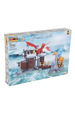 Prenses ve Şövalyeli Ejderha Kalesi 319 Parça Lego Seti ile Orta Çağ'a Yolculuk!