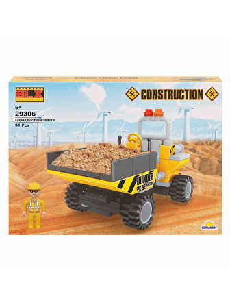 BLX Construction Kepçe Sarı 91 Parça