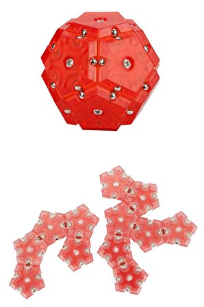 Mıknatısların Gücüyle Puzzle Keyfi: Manyetik Puzzle 12 Parça