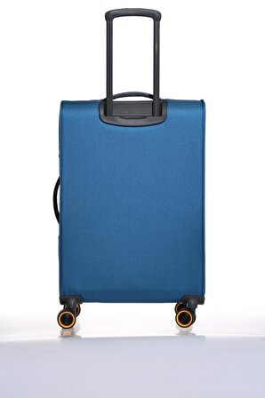 Pierre Cardin 04PC6000-02-M Mavi Unisex Orta Boy Bavul