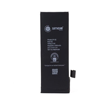 Simex iPhone 5S SBT-01 Batarya
