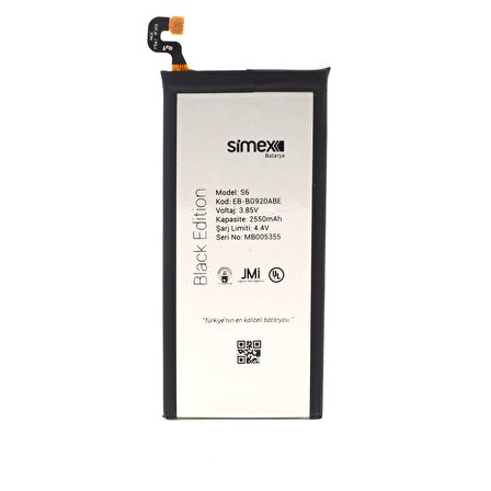 Simex Galaxy S6 SBT-01 Batarya