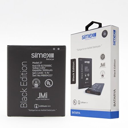 Simex Samsung J7  EB-BJ700BBC Batarya  SBT-01