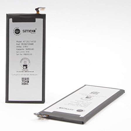 Simex Samsung A7 2017   Batarya  SBT-01