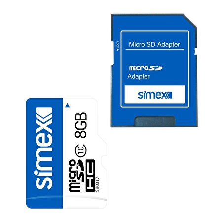 Simex Hafiza Karti SH-101 Data Safety Micro SD    8GB