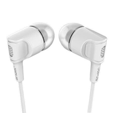 Jopus Mikrofonlu Kulaklık 3,5 Universal JO-K52 Acordion Beyaz