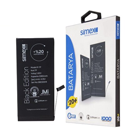 Simex iPhone 7 Plus Performance SBT-02 Batarya