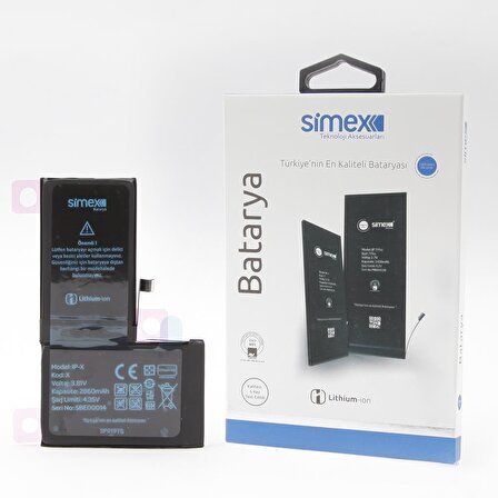 Simex iPhone X SBT-01 Batarya