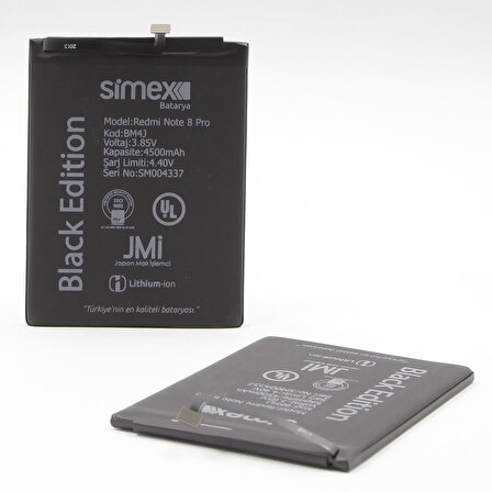 Simex Xiaomi Redmi Note8 Pro   Batarya  SBT-01