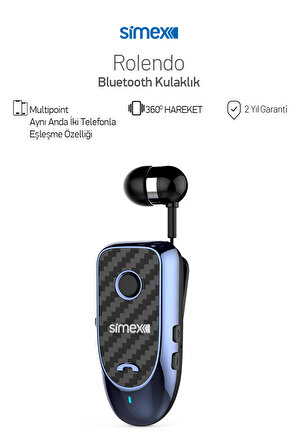 Jopus Rolendo Mikrofonlu Makarali  Bluetooth Kulaklik