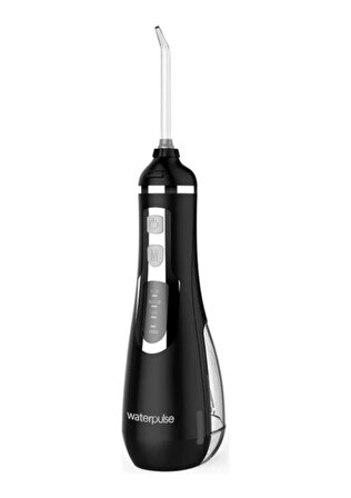 Waterpulse Water Flosser V500 Kablosuz Taşınabilir Ağız Duş Bakım Seti Siyah