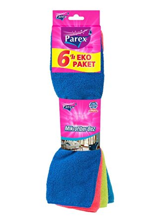 Parex Easy 2'li Açık Mikrofiber Temizlik Bezi x 3 Adet