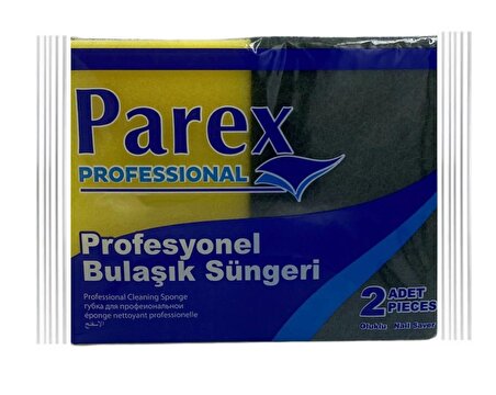 Parex Professional 2'li Oluklu Bulaşık Süngeri