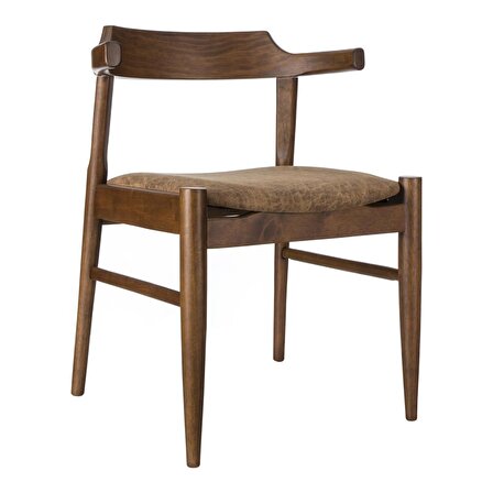 Vitale Konıg Sandalye Kahverengi Açık Ms.Sa102-K