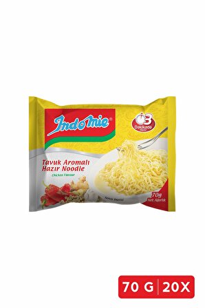 Indomie 20'li Tavuk Aromalı Hazır Noodle