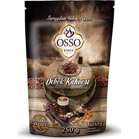 Osso Dibek Öğütülmüş Türk Kahvesi 200 gr 