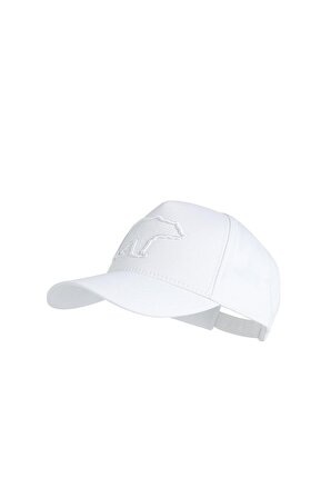 Bad Bear Unısex Kırık Beyaz Şapka Logo Cap
