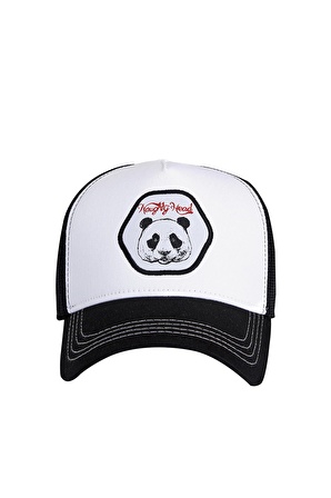 Bad Bear Unısex Beyaz Şapka Panda Cap