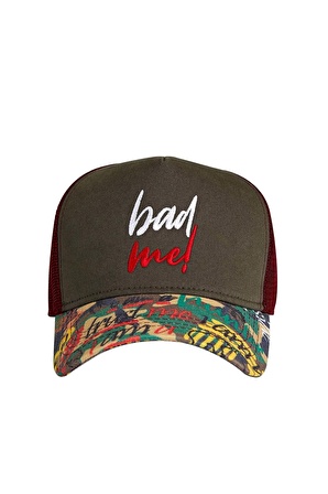 Bad Bear Unısex Haki Şapka Bad Me Cap