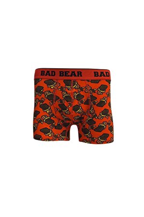 Bad Bear Koyu Kırmızı Erkek Boxer CHOCOLATE BOXER