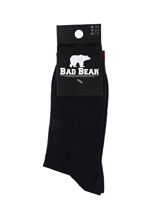 Bad Bear Bordo Unisex Çorap - Flat Tall
