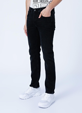 Bad Bear Normal Bel Regular Fit Koyu Siyah Erkek Denim Pantolon 22.01.70.002_DANTE JEANS