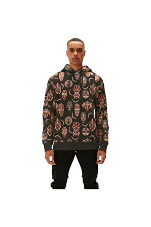 TOTEM HOODIE RAVEN