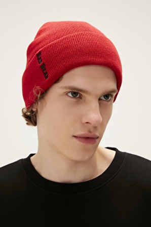 BONFIRE BEANIE CRIMSONRED