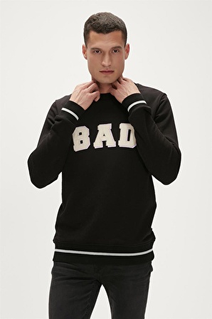 Bad Bear FELT CREWNECK Erkek Sweatshirt