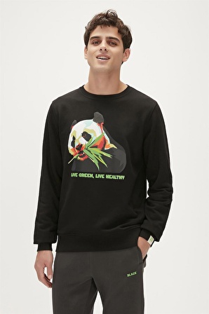 Bad Bear RE-BAMBOO CREWNECK Erkek Sweatshirt