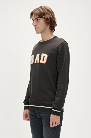 Bad Bear FELT CREWNECK Erkek Sweatshirt