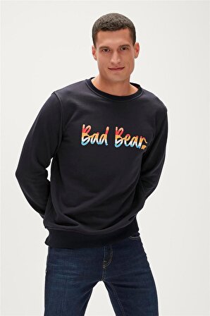 Bad Bear MANUSCRIPT CREWNECK Erkek Sweatshirt