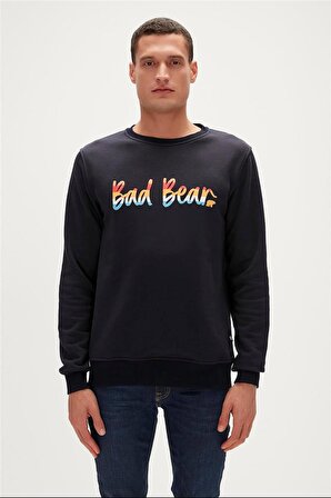 Bad Bear MANUSCRIPT CREWNECK Erkek Sweatshirt