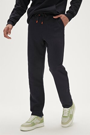 Plain SweatPants Lacivert Erkek Eşofman Altı