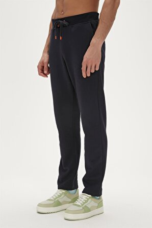 Plain SweatPants Lacivert Erkek Eşofman Altı