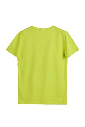 Youze Yeşil Baskılı Çocuk Tişört