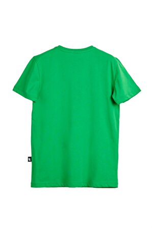 Spice Yeşil Baskılı Çocuk Tişört