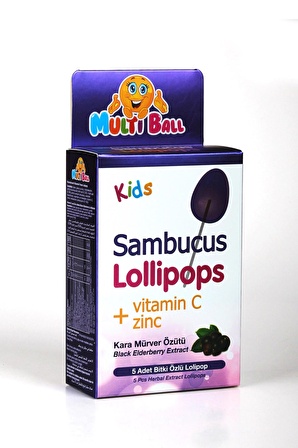 Kids Sambucus Lolipops