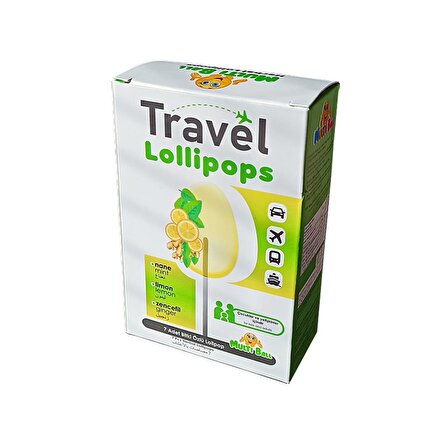 Multiball Travel Lollipops 7 Adet