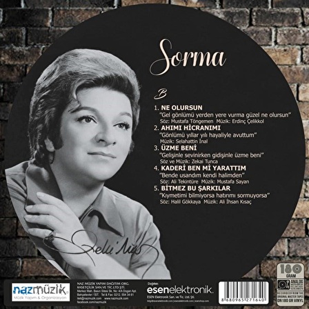 Zeki Müren – Sorma  (Plak)  