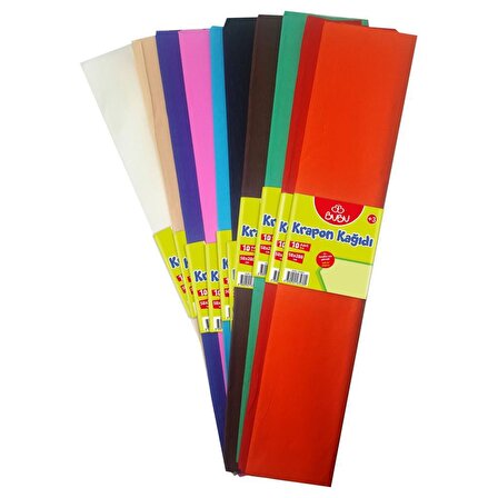 Bu-Bu Krapon Kağıdı 10 Renk 50 x 200 cm