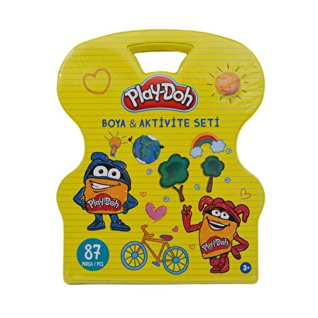 Play-Doh Boya Aktivite Jumbo Seti 87 Parça(PLAYST008)