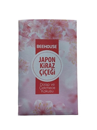 BEEHOUSE Dolap ve Çekmece Kokusu 5'li Set- Japon Kiraz Çiçeği Koku Keseleri