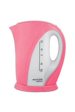 Mercan Kettle 1,7 Lt 200 W Pembe