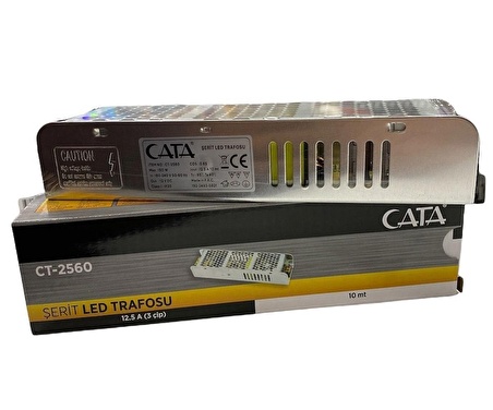 Cata 12,5 Amper Slim Şerit Led Trafosu CT-2560