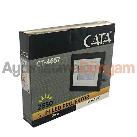 Cata 30W Led Projektör CT-4657 Beyaz Işık