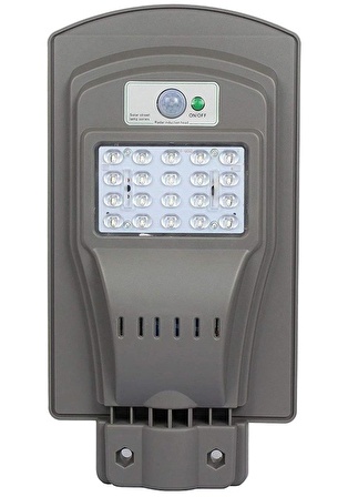Cata 30W Solar Sensörlü LED Sokak Lambası - Beyaz Işık 6500K - IP65 Su Geçirmez - CT-4690