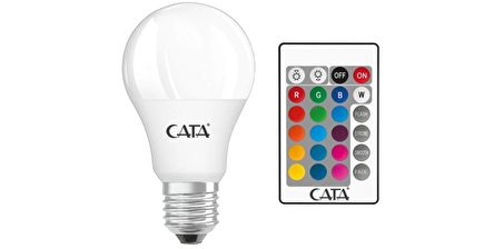 Cata CT-4058 LED Uzaktan Kumandalı Renk Değiştiren 9W E27 Rgb Amp