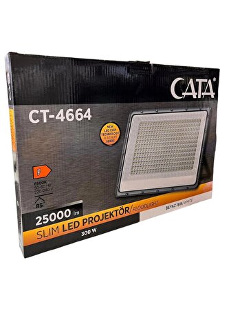 Cata CT-4664 300w Platinum Led Projektör Beyaz Işık