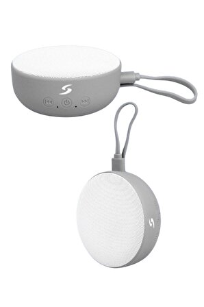 Soultech Hp007g Hand Sound Comfort Kablosuz Bluetooth Hoparlor Beyaz